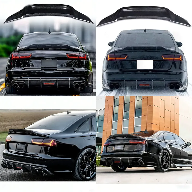 Bamboo Fiber Trunk - Audi A6 S6 C7 2012-2018 Modelleri