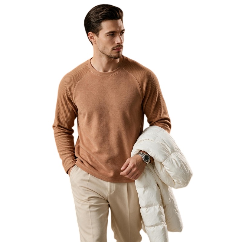 Erkek Polar Astarlı Yün Bisikl - Undershirt Crew Neck incelemesi ve fiyatı