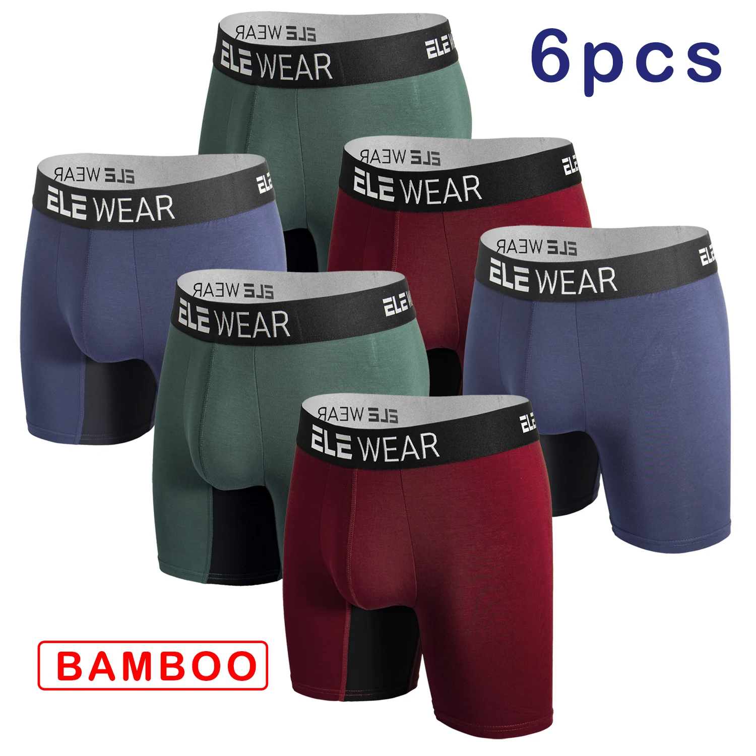 6 Adet Bambu Erkek İç Çamaşırı - Bamboo Fiber Trunk incelemesi ve fiyatı