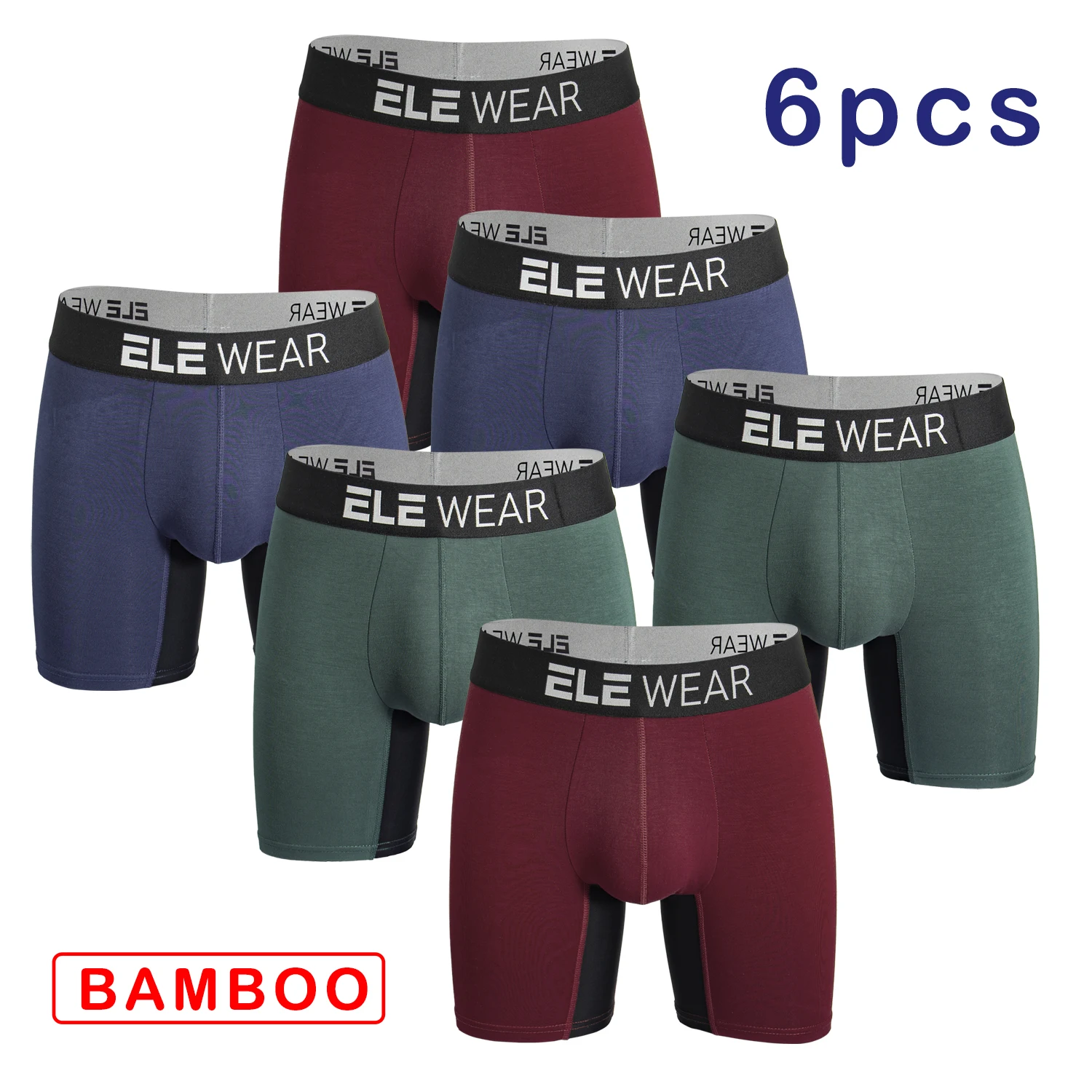 6 Adet Bambu Erkek İç Çamaşırı - Bamboo Fiber Trunk incelemesi ve fiyatı